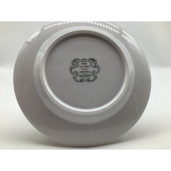 Royal Sheffield African Big 5 Gravy Boat with Attached Underplate - Picture 9 of 11